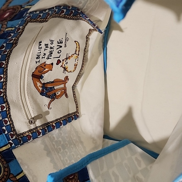 Brighton Believe In Love Mosaic Tote - Picture 7 of 11